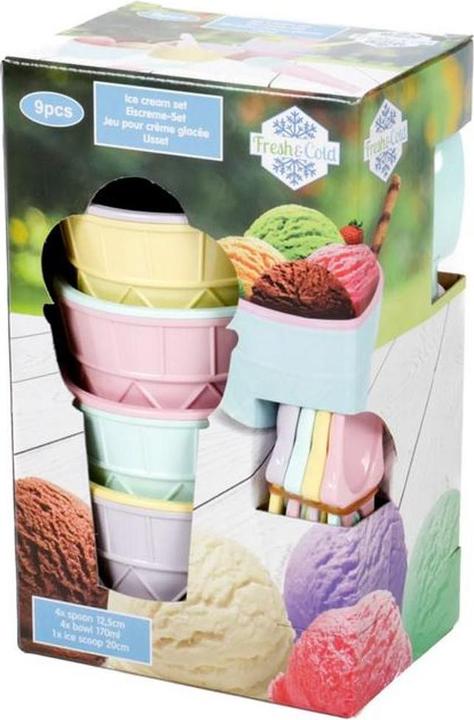 Actual product image Fresh & Cold Ice cream set, 9 pcs.