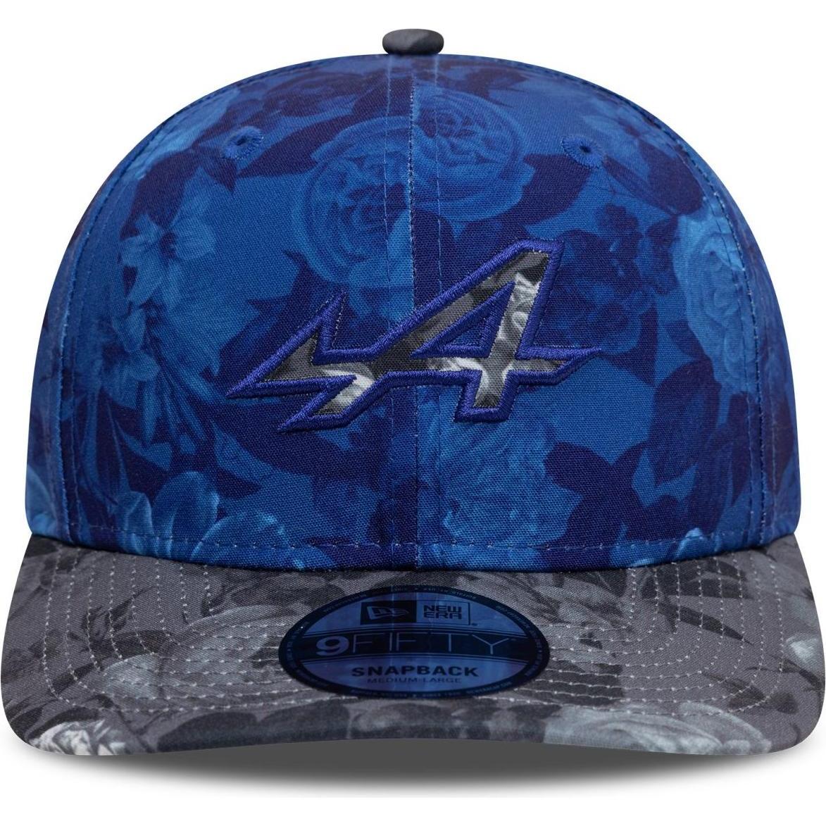 Thumbnail - New Era, Herren, Cap, 9Fifty Snapback Cap - FLORAL BWT Alpine - S/M, Blau, (M)