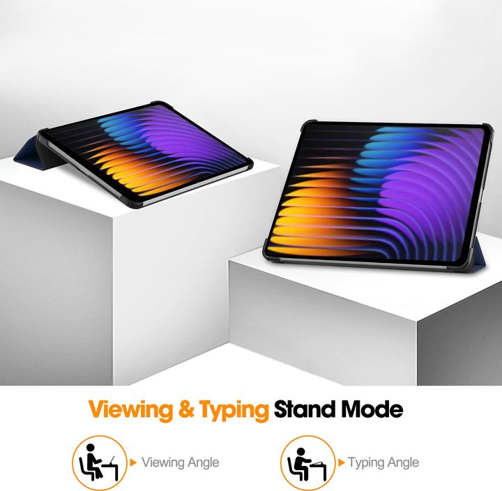 Produktbild Lobwerk Schutzhülle für Xiaomi Mi Pad 7 11.2 Zoll Slim Case Etui mit Standfunktion und Auto Sl... -> (Xiaomi Pad 7)