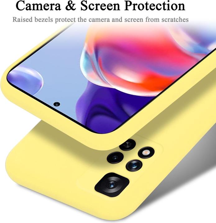 Produktbild Cadorabo TPU Liquid Silicone Case Hülle für Xiaomi RedMi NOTE 11 PRO+ (Xiaomi Redmi Note 11 Pro+)