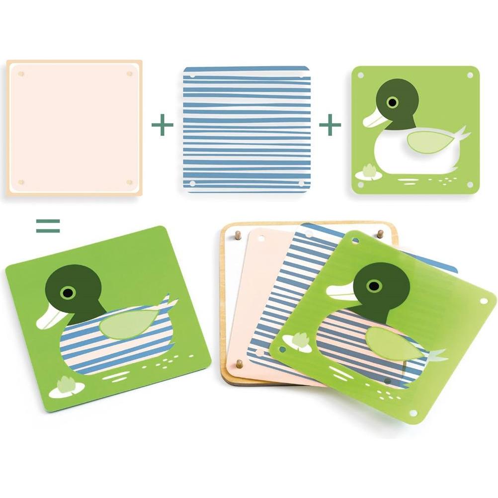 Thumbnail - Djeco Eduludo Animologix (mult)