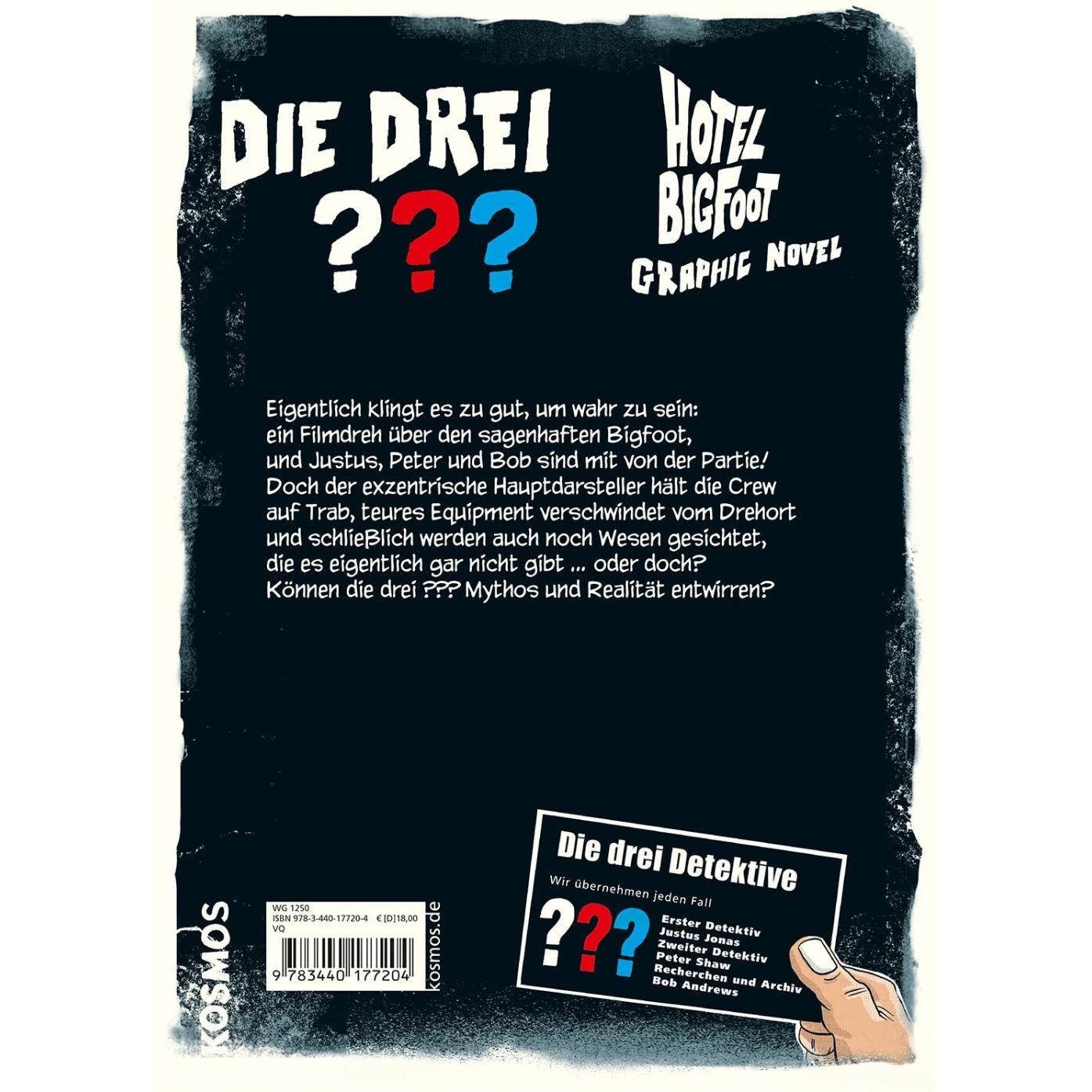 Thumbnail - Die drei??? Hotel Bigfoot, Kinderbücher von Christopher Tauber, Calle Claus
