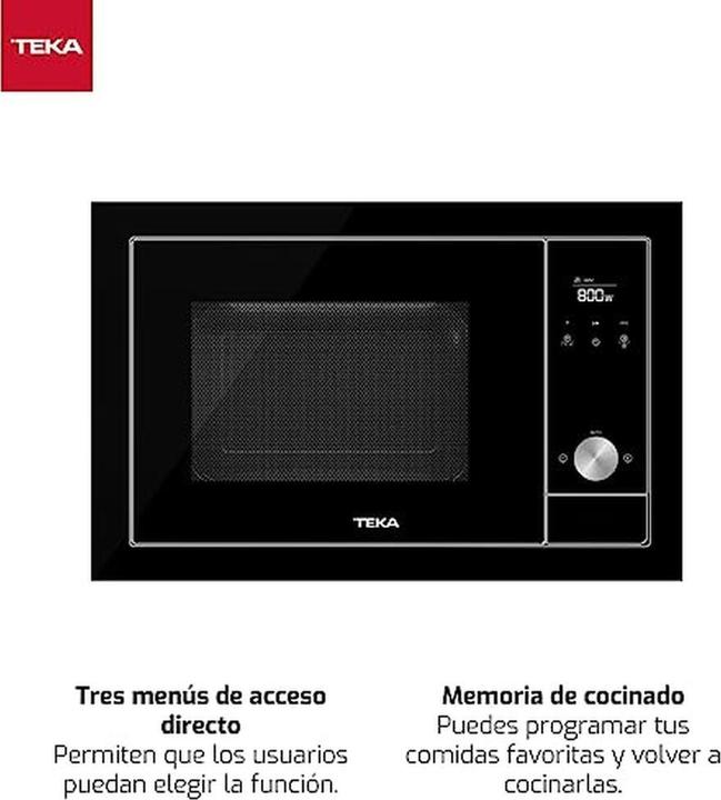 Image du produit Teka ML 8200 BIS Gril intégré micro ondes Noir (20 l)