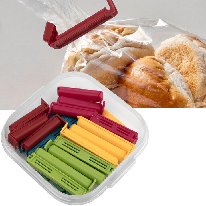 Produktbild Galeria Hobby Frischhalteclips, 3-Grössen, bunt (24 x)