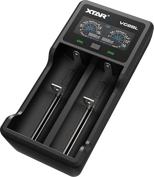 Actual product image Xtar VC2SL Batterieladegerät für Batterien Li-Ion / Ni-MH / Ni-CD 18650 (1 pcs., A, C, D, AAAA, AAA, AA, Chargers without battery)