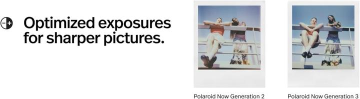 Image du produit Polaroid NOW Gen3 Instant Camera Bundle Camera Color Film 16 photos Black 6560