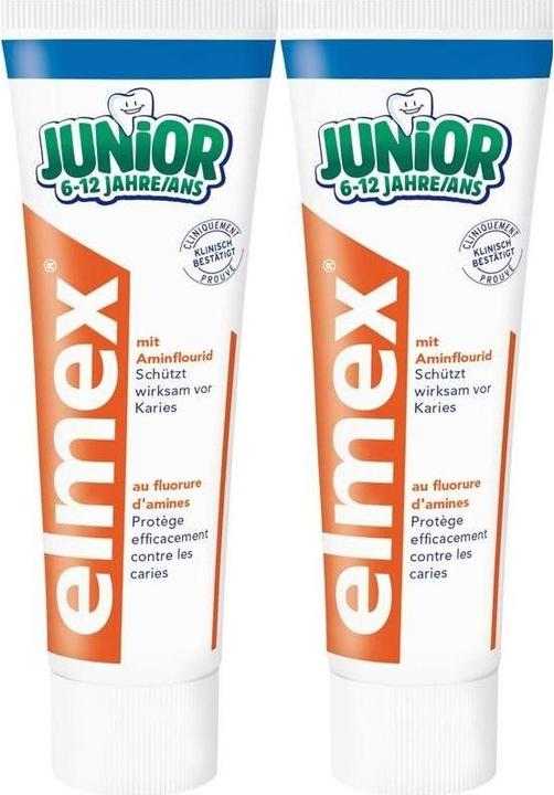 Immagine prodotto Elmex Dentifricio Junior 6 - 12 anni (2x) (150 ml)