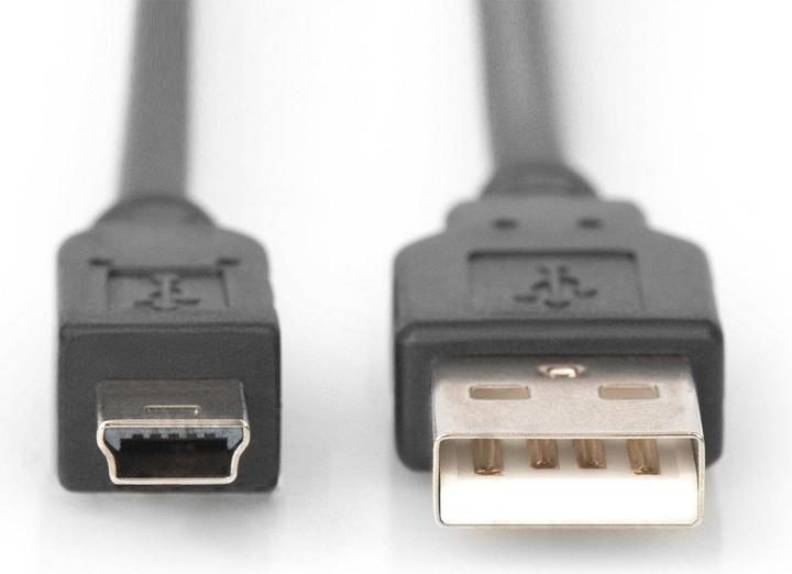 Produktbild Digitus USB2.0 Anschlusskabel, 1 m (1 m, USB 2.0, 2.50 W)