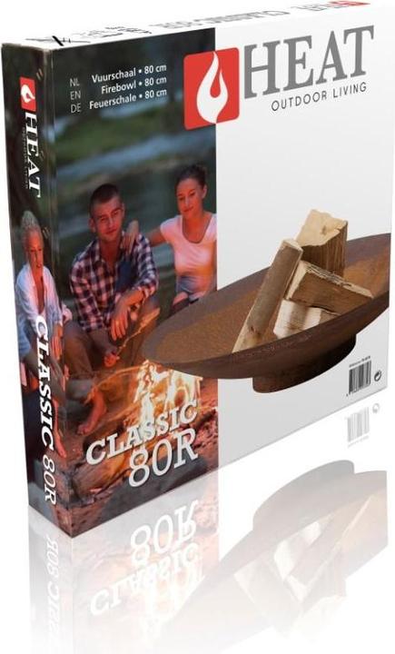 Produktbild Heat Outdoor Living HEAT Feuerschale Classic Ø 80cm Rost (80 cm)