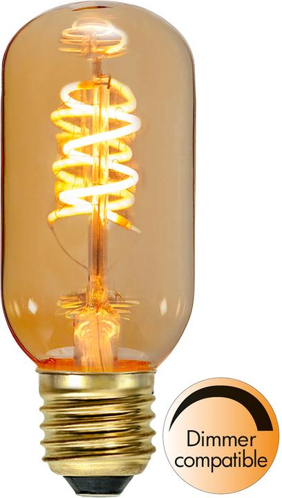 Actual product image Star Trading LED Bulb E27 T45 Decoled Spiral Amber (E27, 130 lm, 1x)