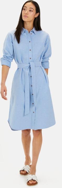 Image du produit Camel Active Hemdblusenkleid mit Stoffbindegürtel (XL)