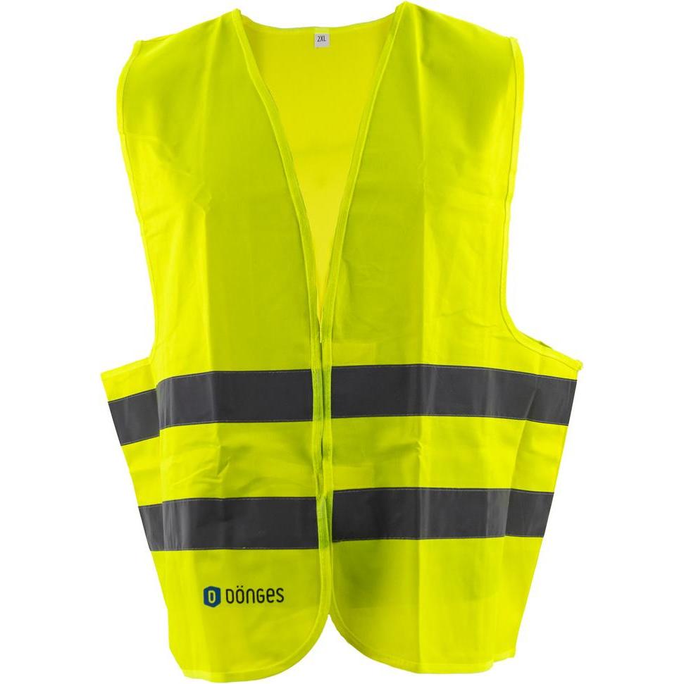 Dönges, Warnweste + Warnshirt, Warnweste EN ISO 13688, EN ISO 20471, leuchtgelb, FEUERWEHR (One Size)