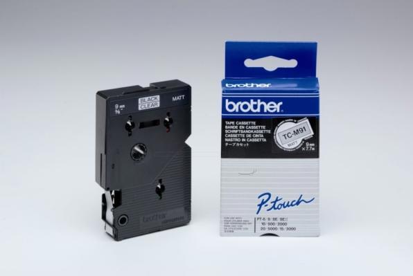 Produktbild Brother Tc-M91 (0.90 cm, Schwarz)