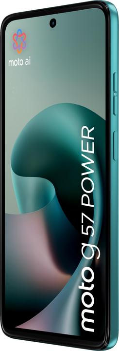 Actual product image Motorola Moto G57 Power 12GB/256GB Blau (256 GB, Blue, PANTONE Fluidity, Turquoise, 6.72", Dual SIM, 5G)