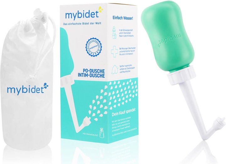 Mybidet Douche pour les fesses, douche intime (300 ml, Douche intime)