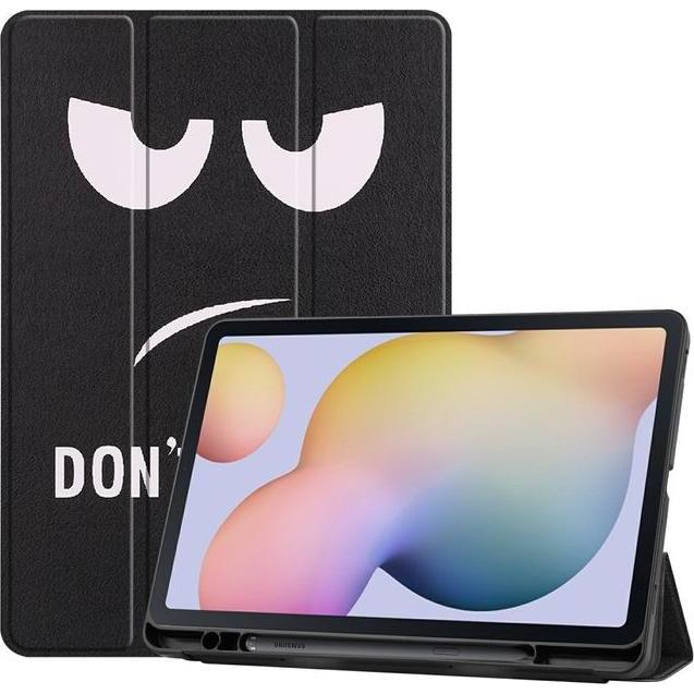 Thumbnail - MU Style Dreifach faltbare Hülle mit Muster (Galaxy Tab S7), Tablet Hülle, Mehrfarbig