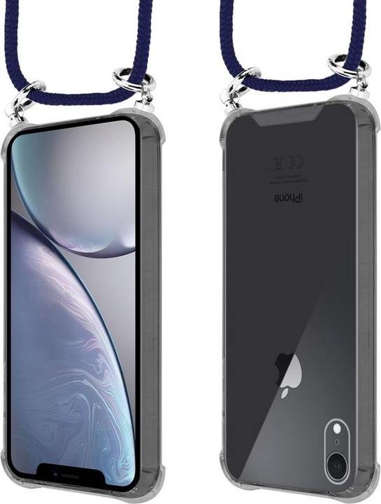 Produktbild Cadorabo TPU Handy Kette SILBER Cover