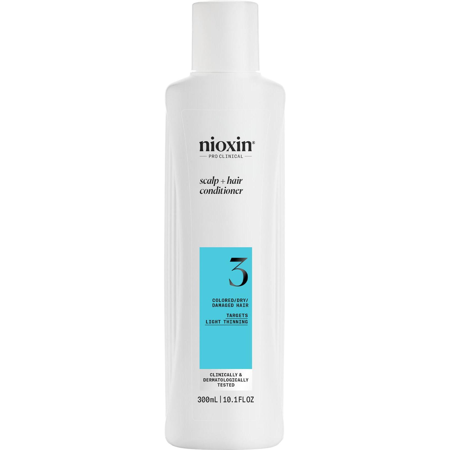 Nioxin, Balsamo, Scalp + Hair System 3 Conditioner (300 ml)