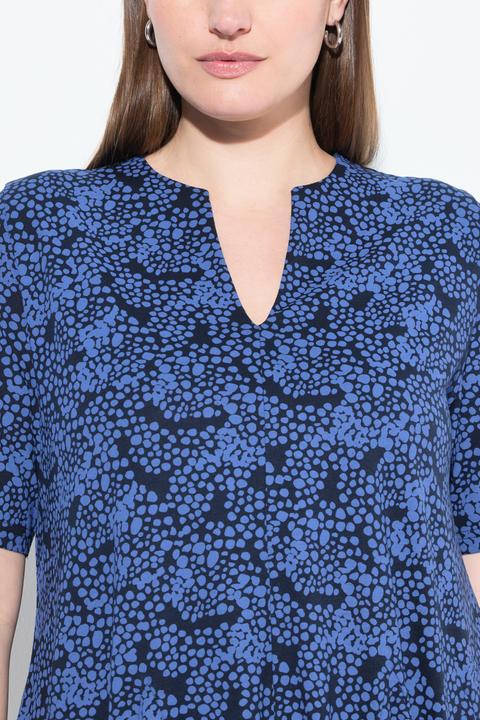 Immagine prodotto Ulla Popken T-Shirt, A-Linie, Tunika-Ausschnitt, Halbarm (50, 52)