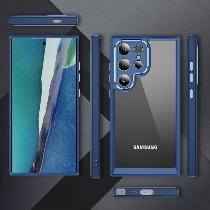 Produktbild Cover-Discount Hülle mit Kameraschutz blau (Samsung Galaxy S24 Ultra)