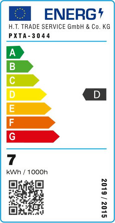 Energy Label Lux.Pro Hartlepool (830 lm)