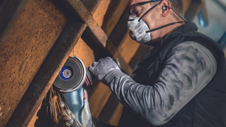 Produktbild Bosch Professional Zubehör PRO N377 Multi Material Reinigungsscheibe, 115 mm, 22,23 mm