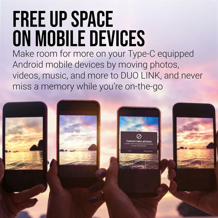 Produktbild PNY USB-Stick 128GB DUO LINK USB 3.2 Type-C Dual Flash Drive retail (128 GB, USB-C)