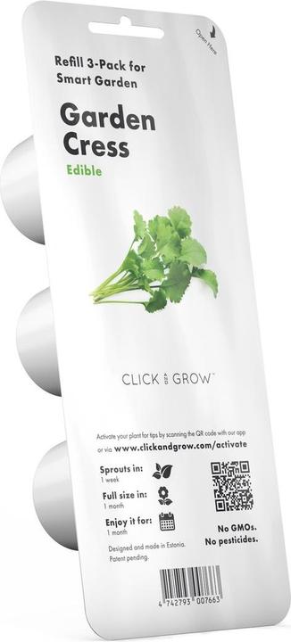 Actual product image Click and Grow Cress (Vegetable seeds)