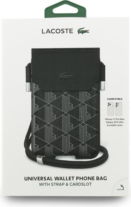 Produktbild Lacoste Bag Universal Sleeve Crossbody The Blend XL black