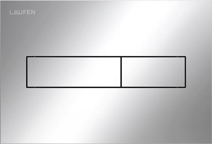 Laufen INEO Plaque de déclenchement Horizon, pour élément de WC, commande à deux quantités, H9001110040001