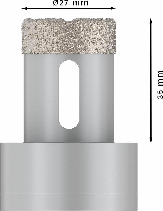 Actual product image Bosch Professional Zubehör PRO Core Cutter dry X-Lock, 27 x 35 mm (27 millimetres)