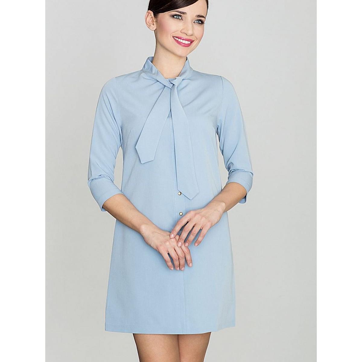 Lenitif, Damen, Kleider, Alltagskleid, Blau, (L)