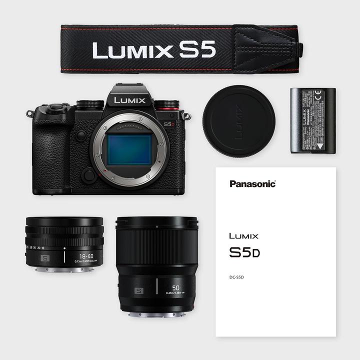 Immagine prodotto Panasonic DC-S5DWE-K (24.20 Mpx, Full frame / FX)