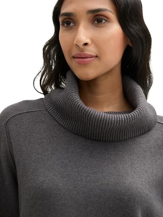 Produktbild Tom Tailor Damenpullover mit langen Ärmeln, optimale Passform und hoher Tragekomfort (M)