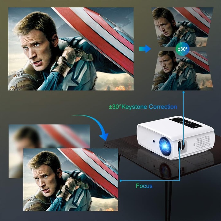 Immagine prodotto Hopvision JQ818A (Full HD, 600 lm)