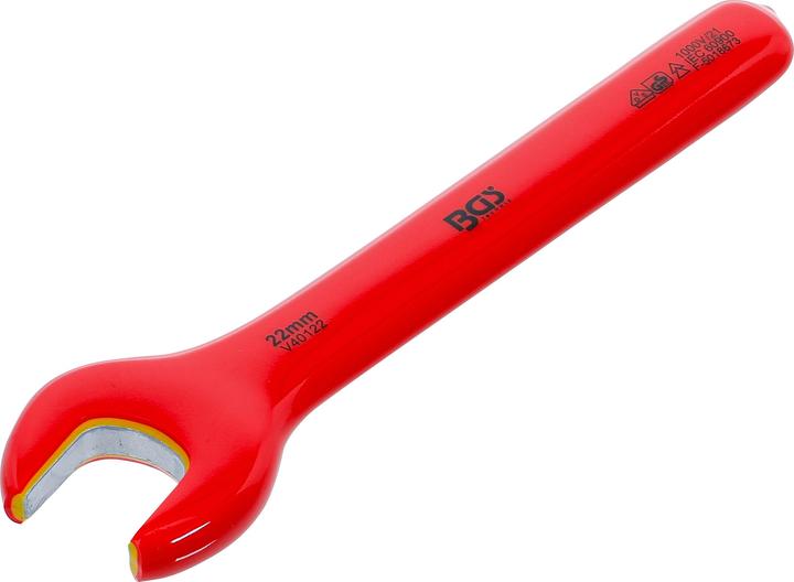 Actual product image BGS VDE Single Open End Spanner 22 mm (22 mm)