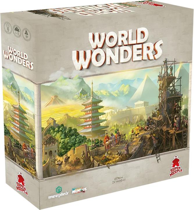 Produktbild Super Meeple World Wonders (f) (Französisch, 1 - 5 Spieler)