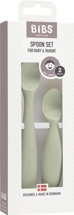 Actual product image Bibs Spoon Set Sage