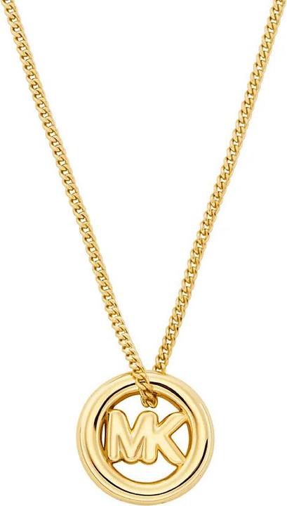 Immagine prodotto Michael Kors Halskette Kors MK Vergoldet (Acciaio inossidabile, Dorato)
