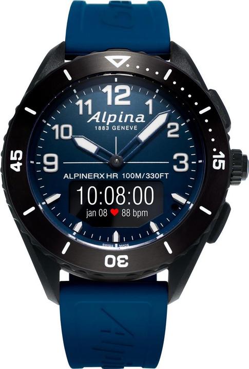 Image du produit Alpina Watch Alpiner X Alive (Montre numérique, Montre avec pierre précieuse, Chronographe, 45 mm)