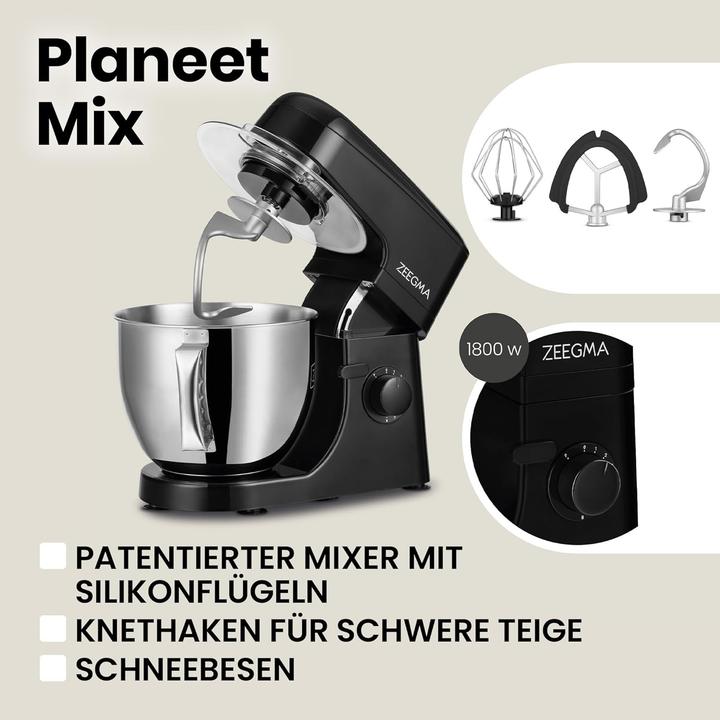 Produktbild Zeegma Planeet Mix (1800 W, 5 l)