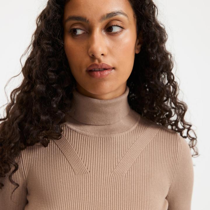 Image du produit La Redoute Collections Rollkragenpullover aus Feinstrick (XL)