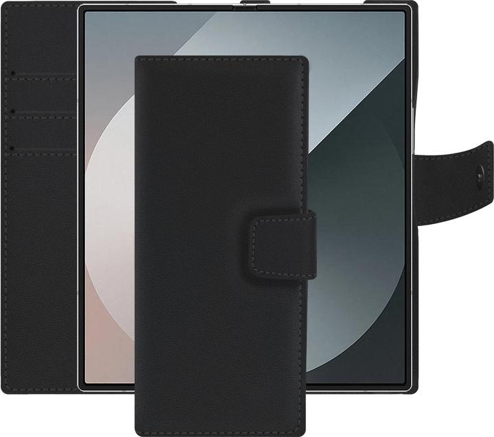 Actual product image Noreve Samsung Galaxy Z Fold6 leather wallet case (Samsung Galaxy Z Fold6)