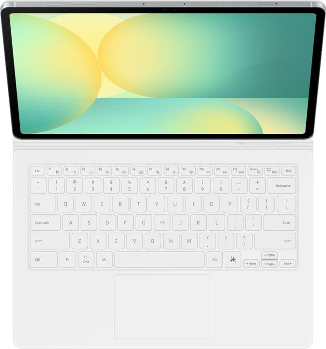 Samsung Etui Book Cover Keyboard AI Key do Galaxy Tab S10 FE+ biały (Eng. Int., Samsung Galaxy Tab S10 FE+)