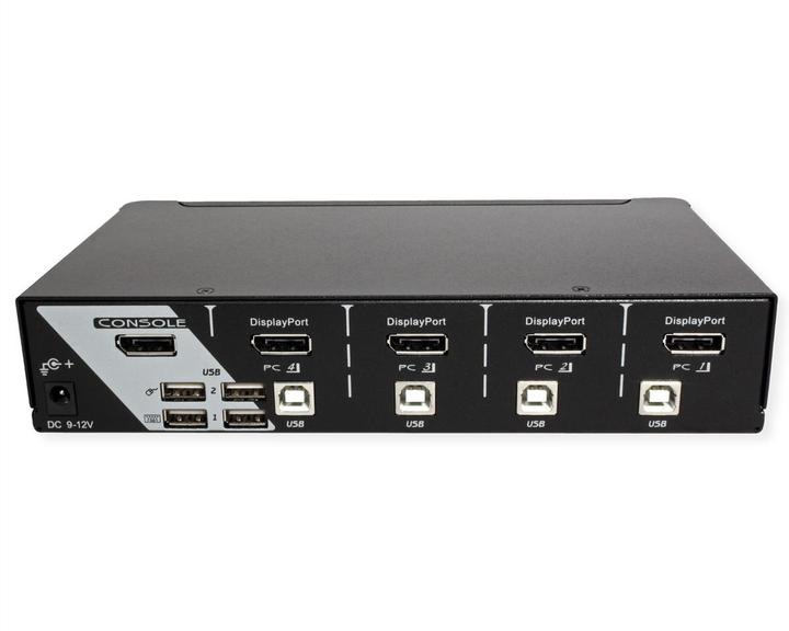 Produktbild Roline DisplayPort USB 2.0, 1 User - 4 PC