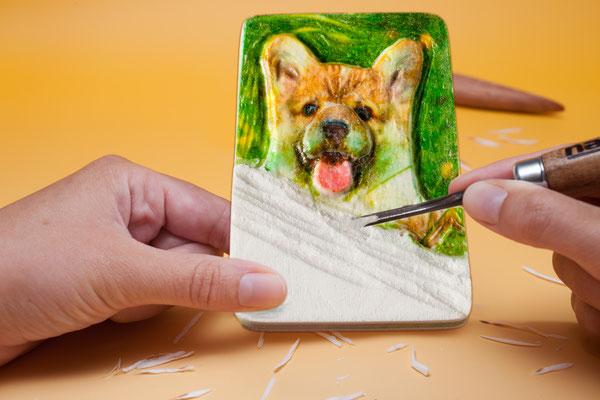 Immagine prodotto Carving Colors Modello "Cane