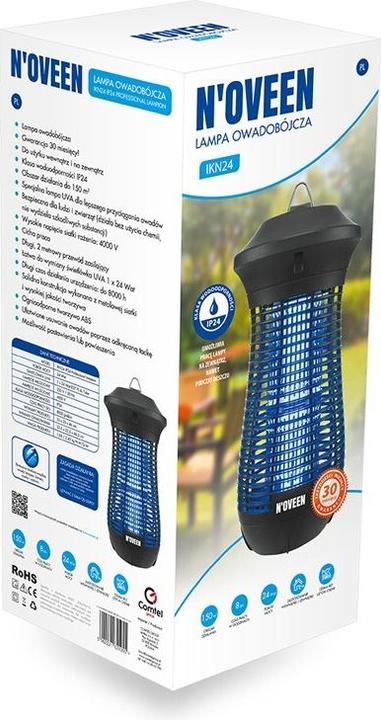 Immagine prodotto Noveen Lampada owadobójcza IKN24 IP24 150m2 24W