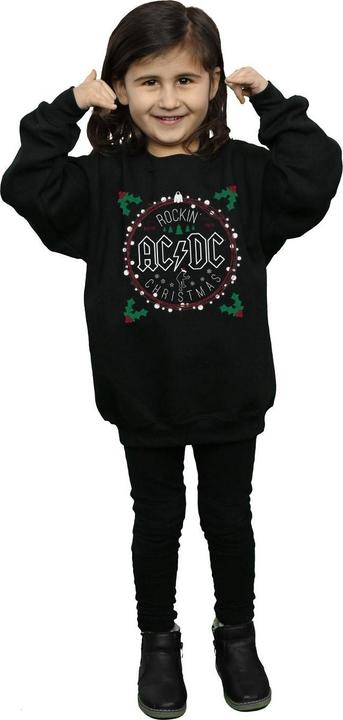 Produktbild AC/DC Christmas Circle Sweatshirt Mädchen (128)