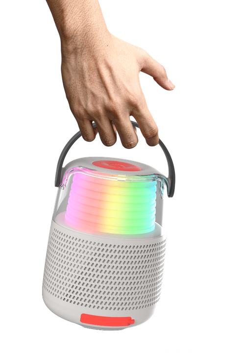 Produktbild Mobility on Board Karaoke Lautsprecher KS-80 grau (5 h, Netzbetrieb)