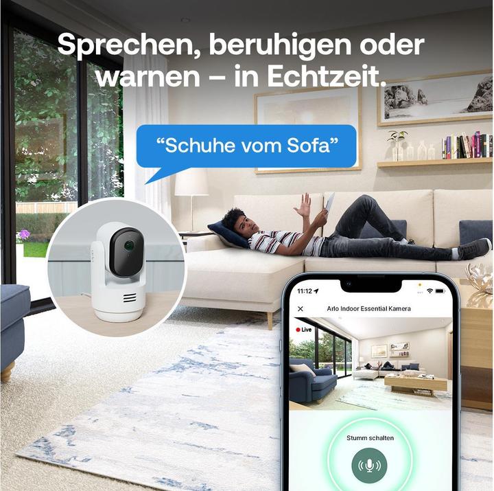 Actual product image Arlo E3 INDOOR PTZ 2K, E3, INDOOR, PTZ, 2K (2304 x 1296 Pixels)